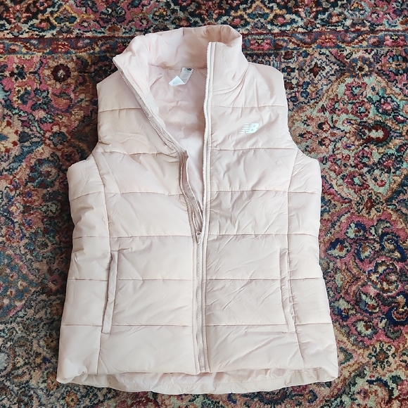 New Balance Jackets & Blazers - New Balance Blush Pink Quilted Vest